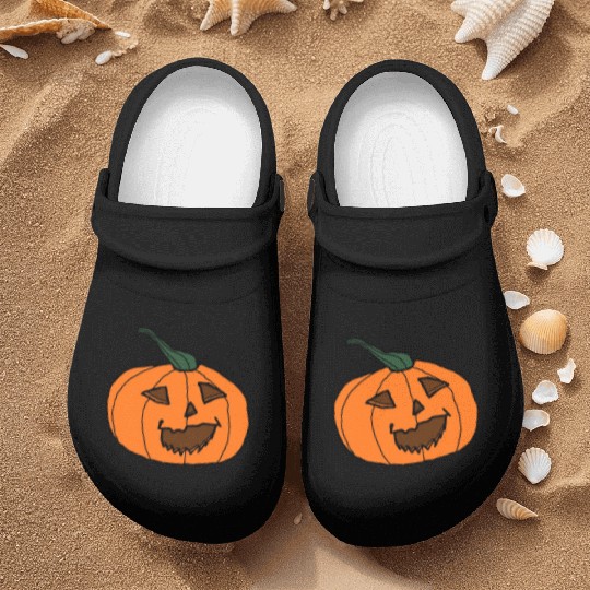 Halloween Pumpkin Jack o lantern 1 Nurse Clogs