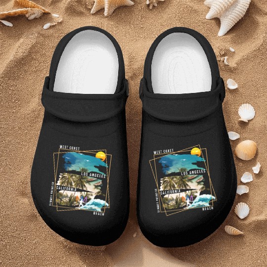 West Coast Los Angeles California Beach Nurse Clogs