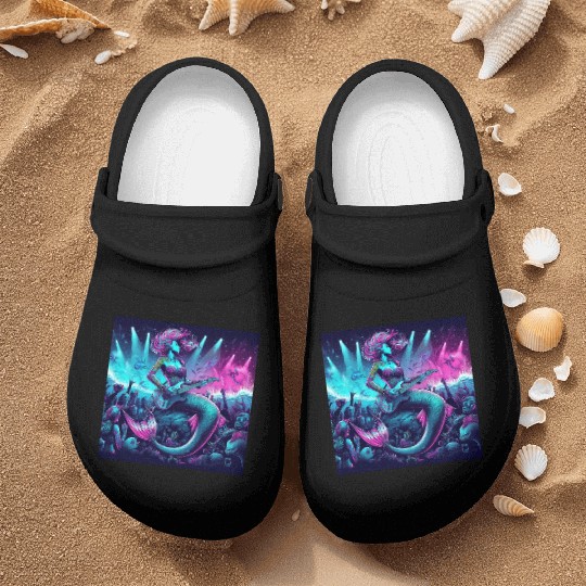 rock and roll under the sea Nurse Clogs
