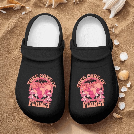Earth Nurse Clogs- Take Care of Our Unique Planet