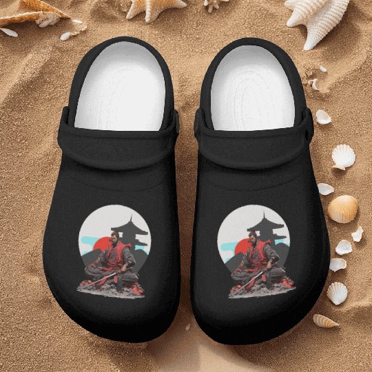 Brave Samurai Nurse Clogs