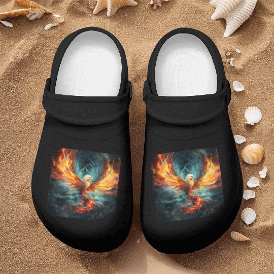 Cosmic Phoenix Nurse Clogs