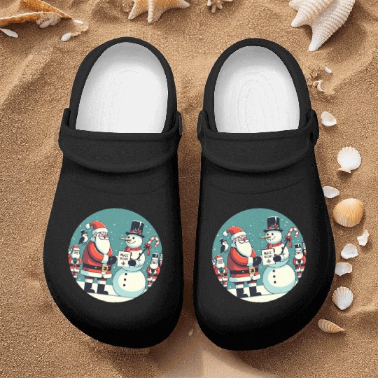 North Pole Alliance - Peace Treaty & Winter Unity Nurse Clogs