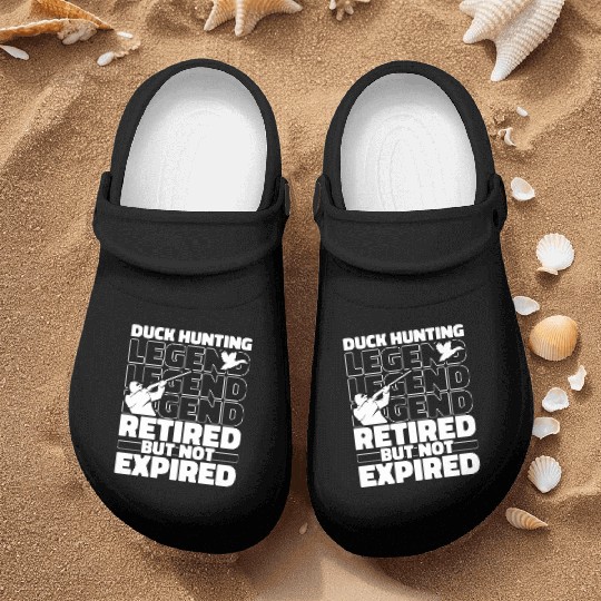 Duck Hunting Retired Nurse Clogs