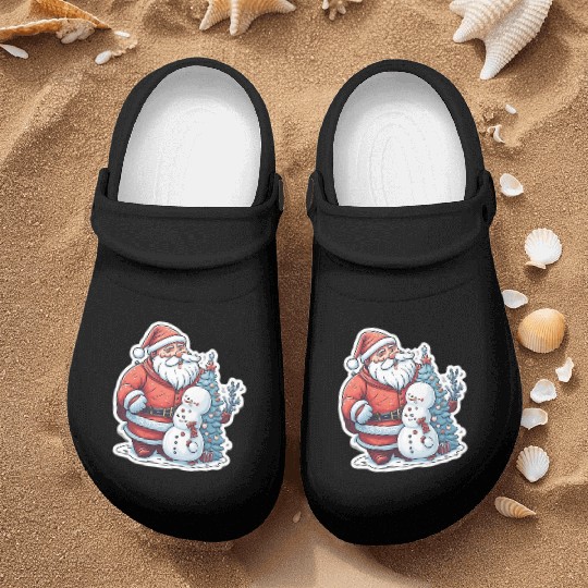 Cheerful Holidays Await: Explore Our Santa Nurse Clogs