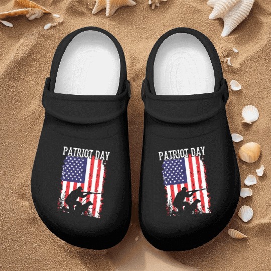 Patriot Day Nurse Clogs