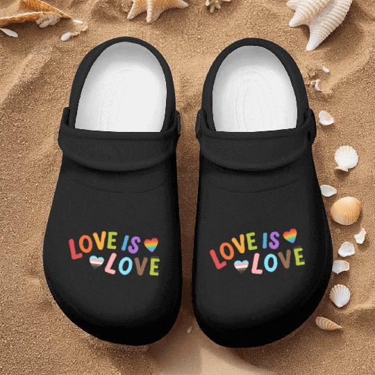 Love Is Love Nurse Clogs