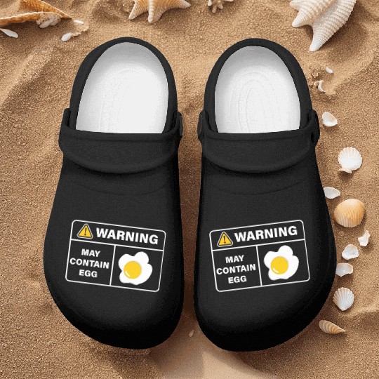 Fried Egg Lover Funny Foodie Nurse Clogs