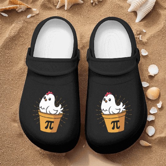 Chicken Pot Pie Funny Pi Day Math Equations Nurse Clogs