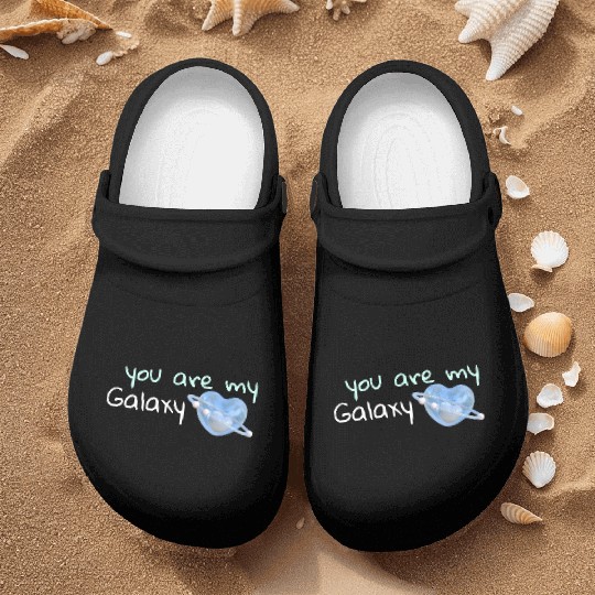 Your are my Galaxy . Nurse Clogs