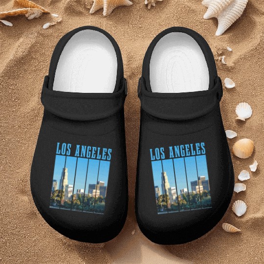 Los Angeles California LA Gift Nurse Clogs
