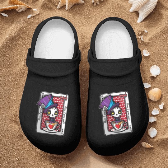 Mad Hatter Nurse Clogs