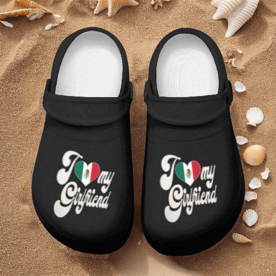MexicoI Love My Mexican Girlfriend Nurse Clogs