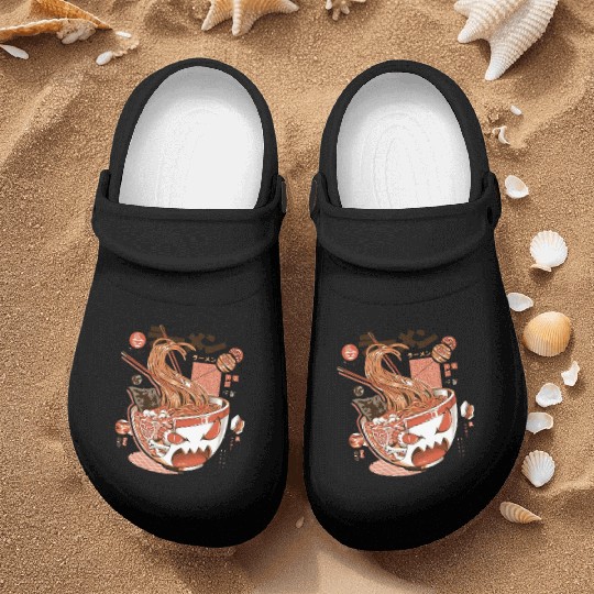The great Ramen japanese food lovers asian decor Nurse Clogs