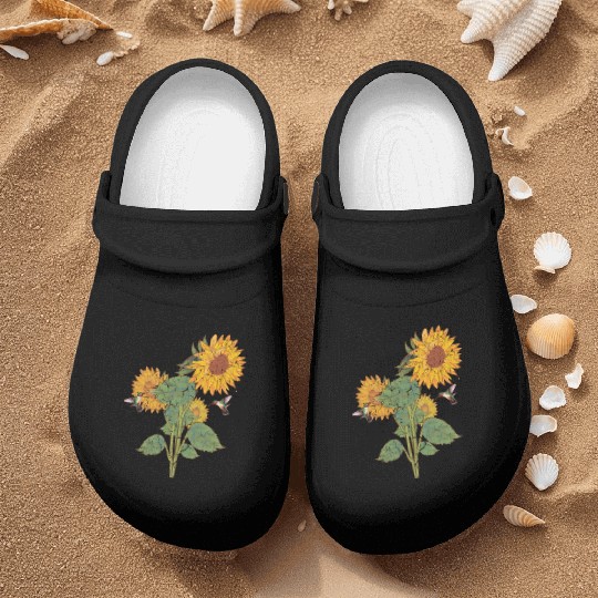 Sunflower summer vibes Nurse Clogs