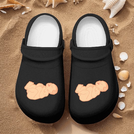 Newborn baby white skin color Nurse Clogs