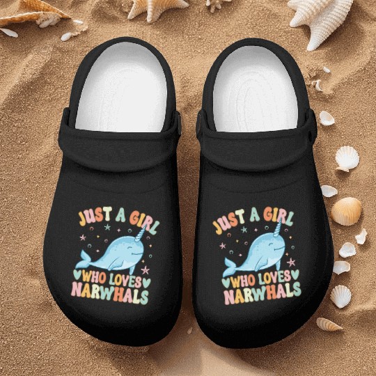 Narwhal Girl Narwhal Lover Nurse Clogs