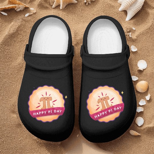 Happy PI DAY For Math Lovets womens kids Nurse Clogs