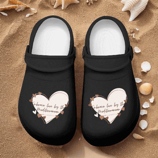 Embrace love by the Mediterranean Nurse Clogs
