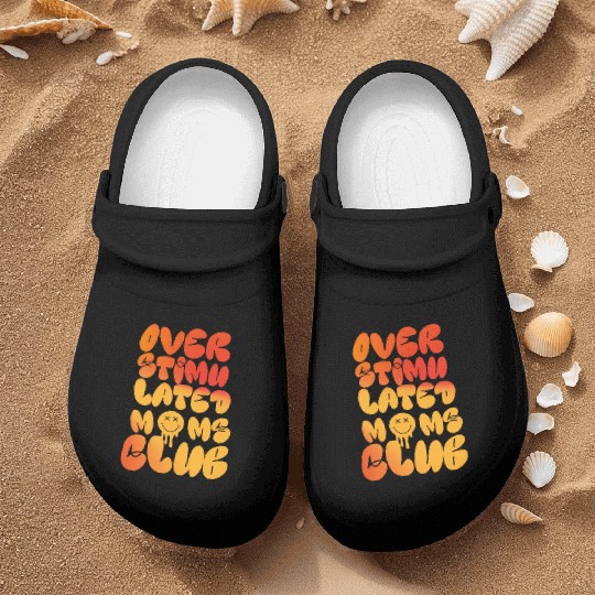 overstimulated moms club Nurse Clogs