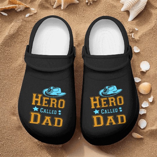 Typography Nurse Clogs design Hero Called Dad
