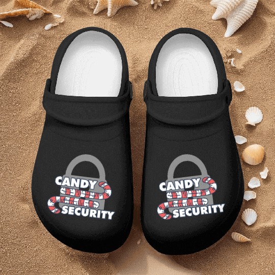 Candy Security Mom Dad Matching Birthday Costume Nurse Clogs