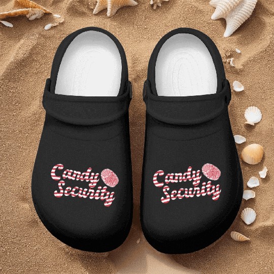 Candy Security Mom Dad Matching Birthday Costume Nurse Clogs