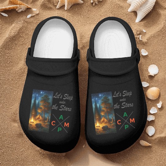 Sleep under the stars Nurse Clogs