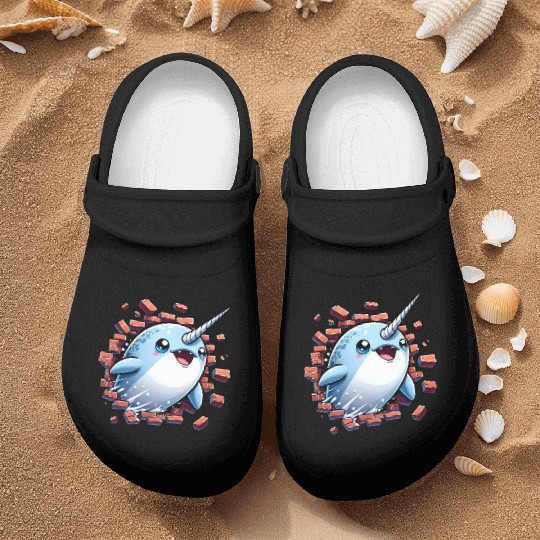 Narwhal Surprise Nurse Clogs