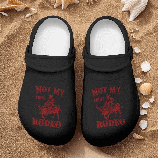 Not My First Rodeo Nurse Clogs