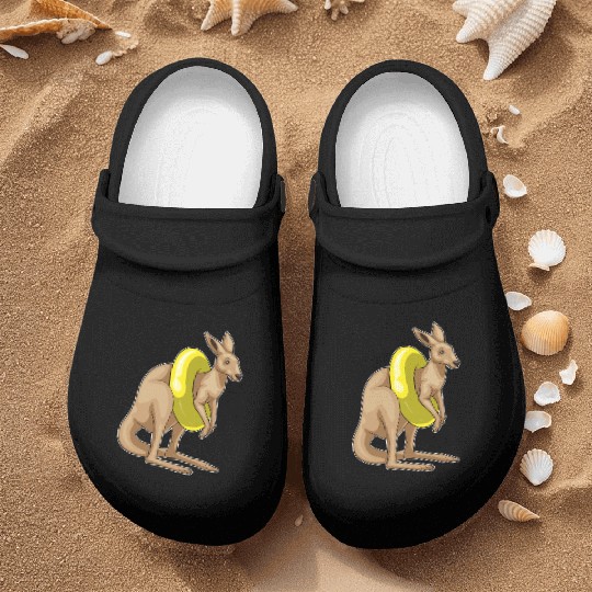 Kangaroo Swimming Swim ring Nurse Clogs