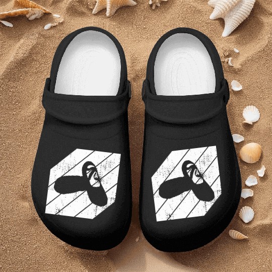 Ballet Slippers Sketch Nurse Clogs