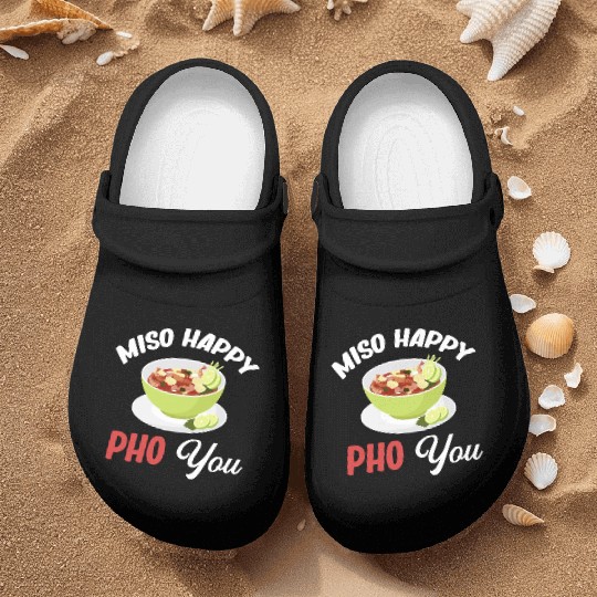Miso Happy Pho You Asian Chinese Cuisine Nurse Clogs