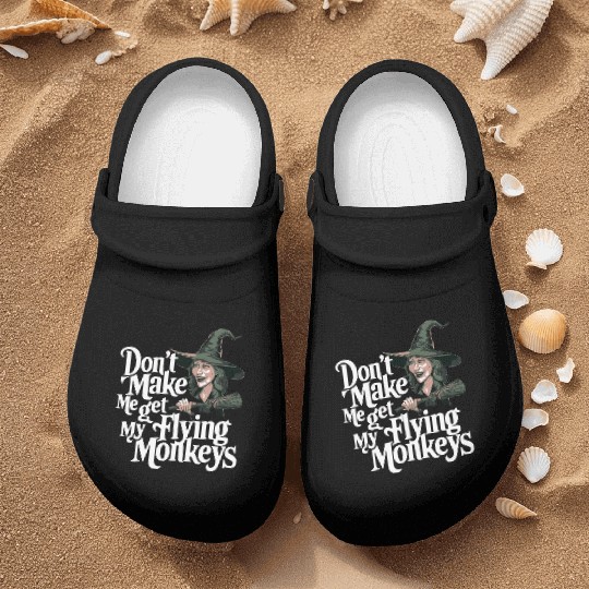 Wicked Witch Flying Monkeys Nurse Clogs