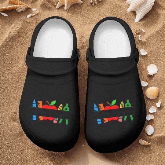 Mrs.Nguyen Teacher Name Preschool Kindergarten Nurse Clogs