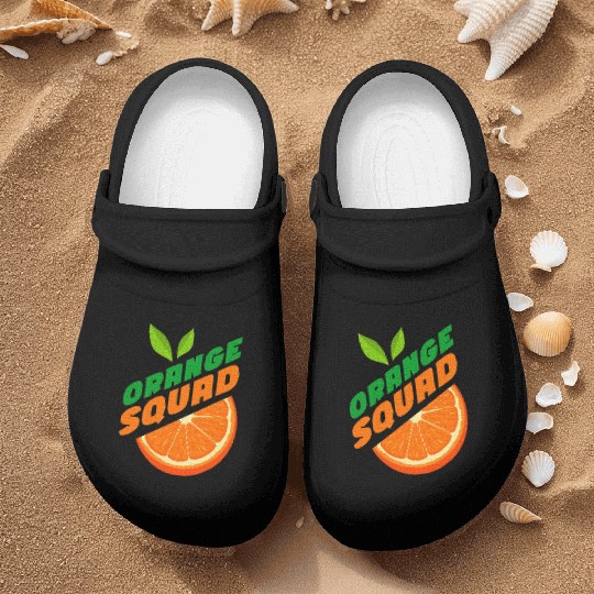 Orange Citrus Fruit Orange Lover Orange Squad Nurse Clogs