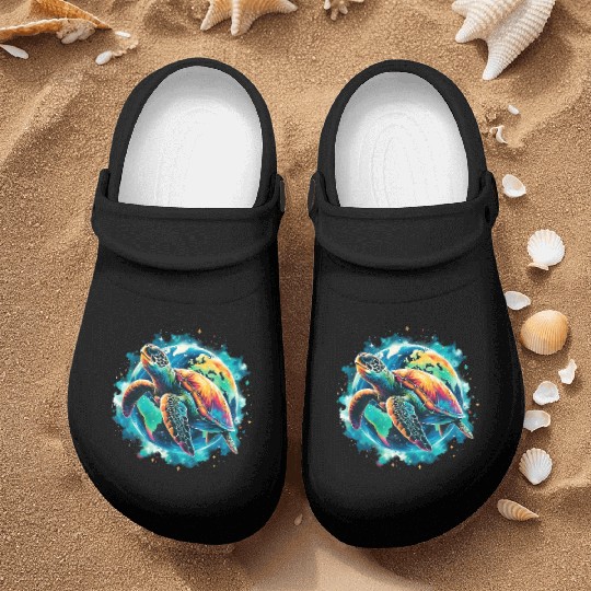 Earth Day Restore Sea Turtle Nurse Clogs