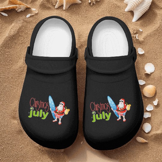 christmas in july Nurse Clogs