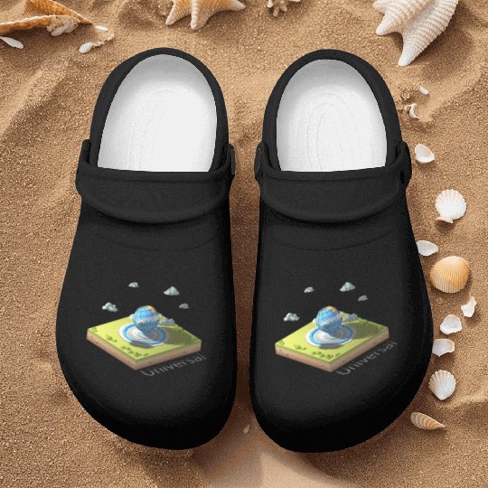 Geometric low poly Universal Studios Nurse Clogs