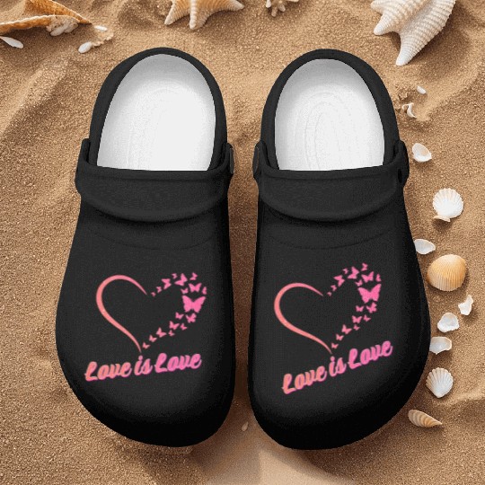 Gender Lesbians, Gays, Trans, Queer Outfit Rainbow Nurse Clogs