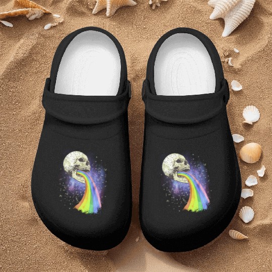 Goth Rock Satan Unicorn Festivals Death Metal Nurse Clogs