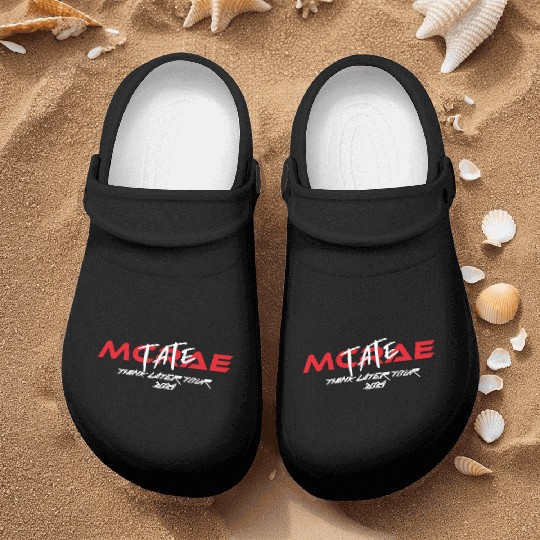 Tate McRae V5 Think Later Tour Nurse Clogs