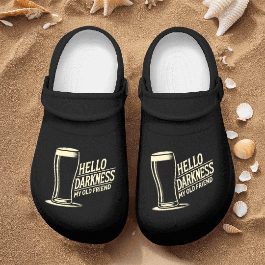 Stout Beer Dark Friend Nurse Clogs