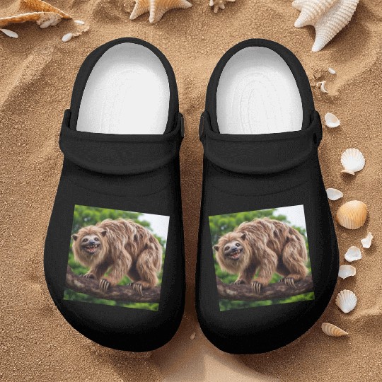 The hyena-sloth Nurse Clogs