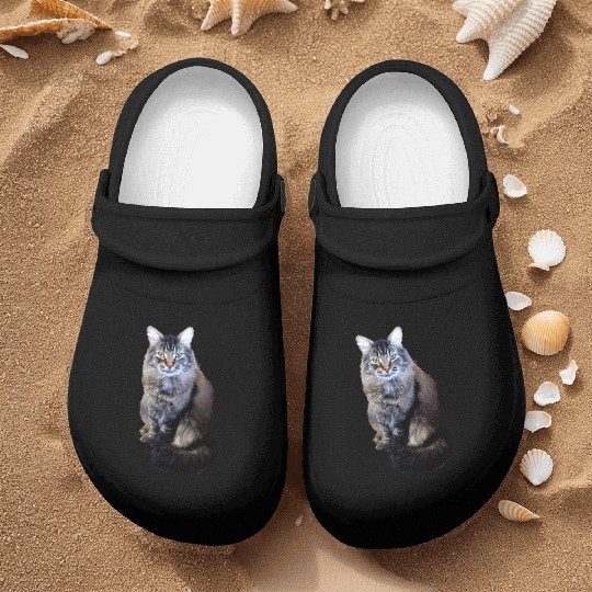 Indie the Cute Cat Nurse Clogs