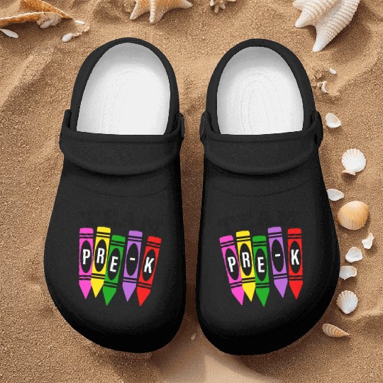 Pre-K Team - Preschool Teacher Nurse Clogs
