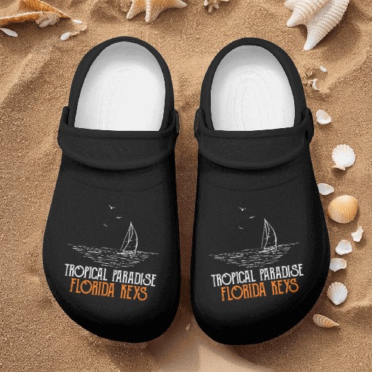 West Keys TROPICAL PARADISE FLORIDA KEYS Nurse Clogs