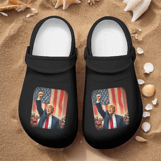 Donal Trump Nurse Clogs