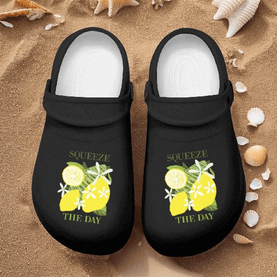 Citrus Lover Squeeze the day Nurse Clogs