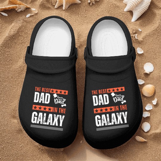 The Best Dad in the Galaxy Essential Amazing Nurse Clogs